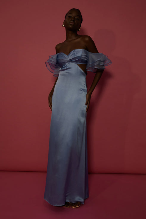 Amar Dress Hortensia Blue